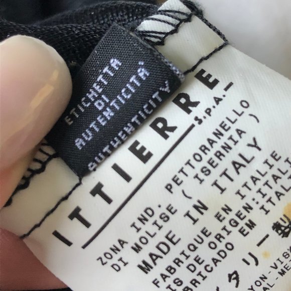 AUTHENTIC Vintage Black Versace Button Up - Picture 8 of 11